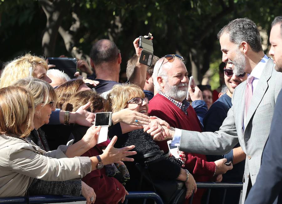 El Rey visita el Museo de Málaga