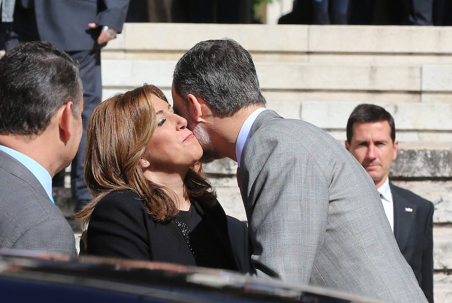 El Rey visita el Museo de Málaga