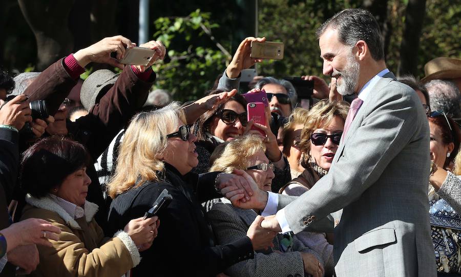 El Rey visita el Museo de Málaga