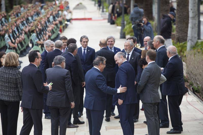 Las mejores imágenes de la cumbre hispano-francesa en Málaga (III)