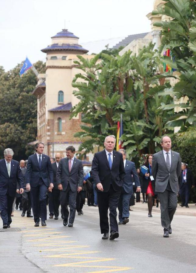 Las mejores imágenes de la cumbre hispano-francesa en Málaga (II)