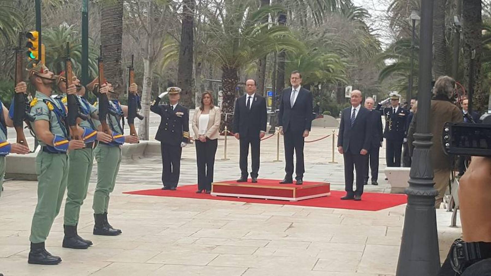 Las mejores imágenes de la cumbre hispano-francesa en Málaga (I)