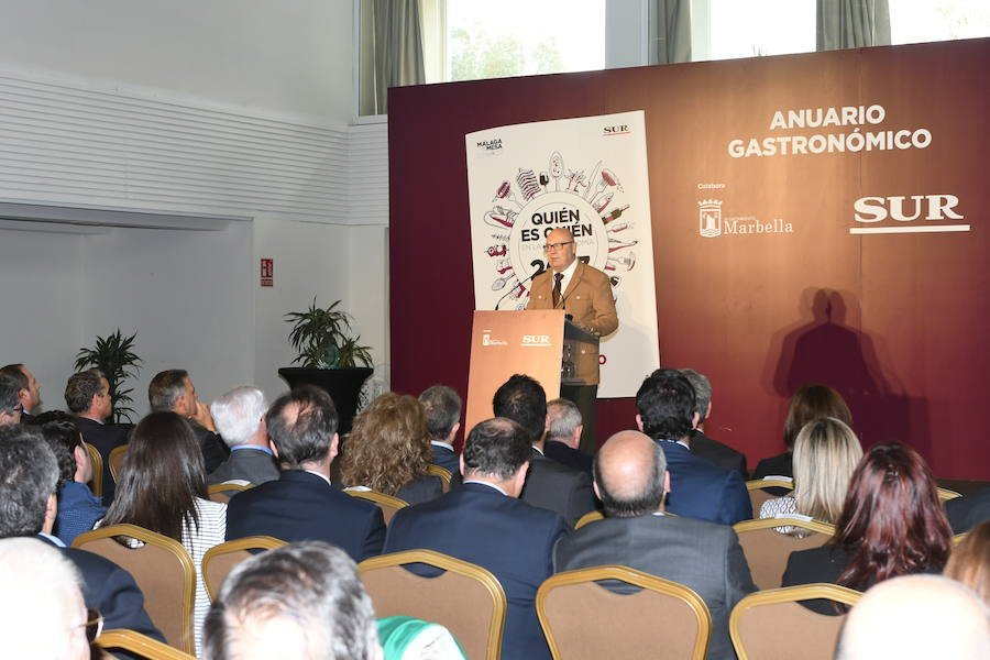 En fotos, presentación de la guía &#039;Quién es quién en la gastronomía de Málaga&#039;