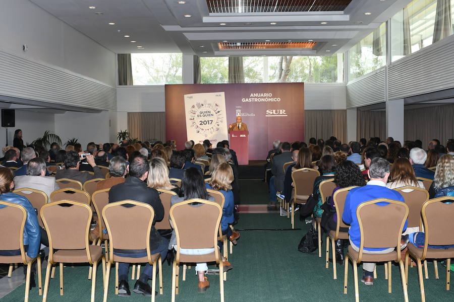 En fotos, presentación de la guía &#039;Quién es quién en la gastronomía de Málaga&#039;