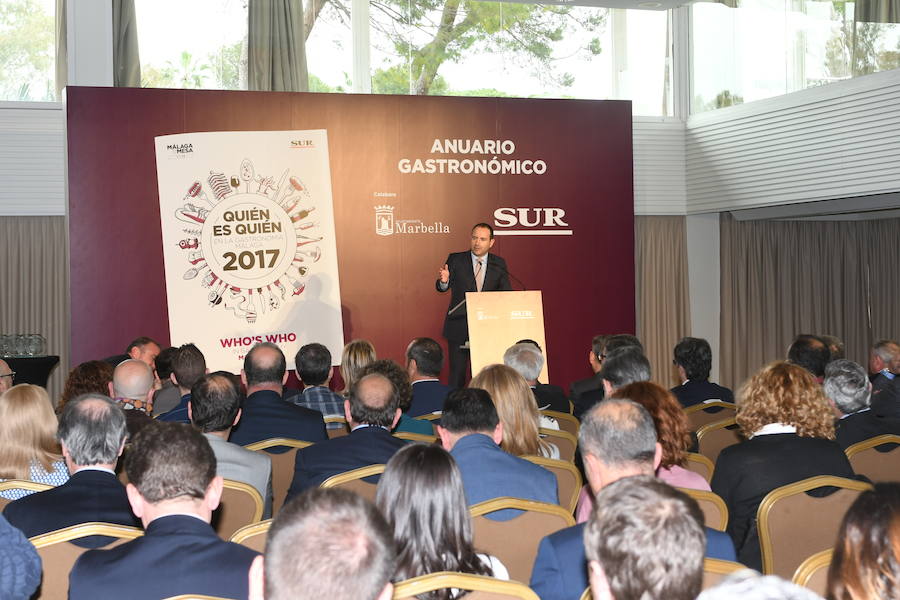 En fotos, presentación de la guía &#039;Quién es quién en la gastronomía de Málaga&#039;