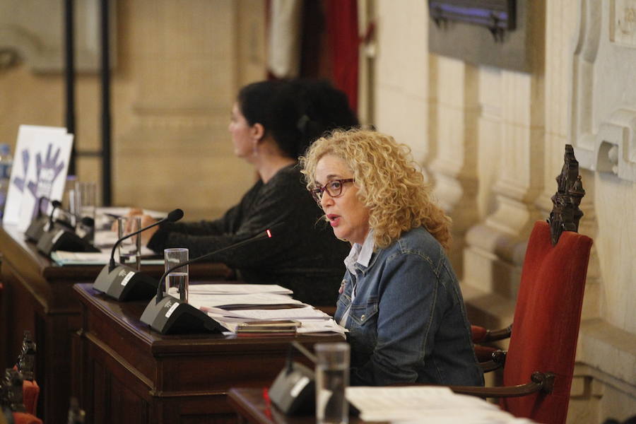 El pleno del Ayuntamiento de Málaga, en imágenes