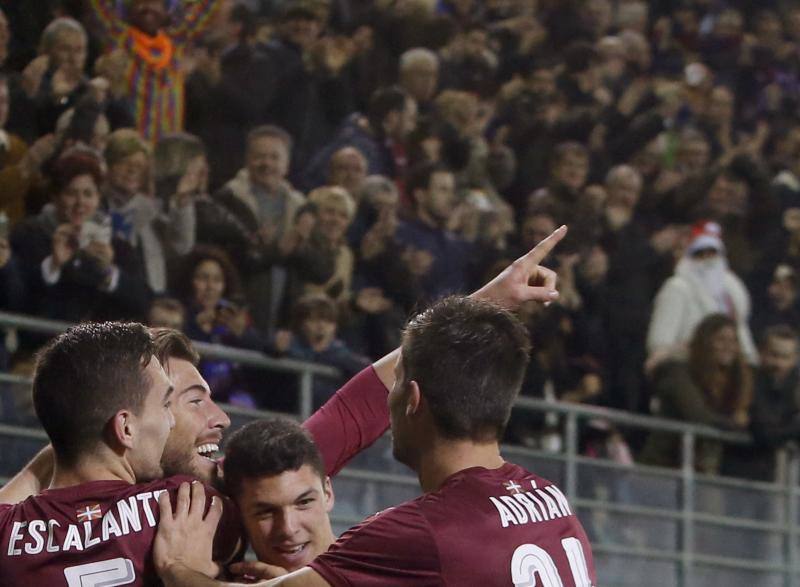 El Eibar-Málaga, en fotos