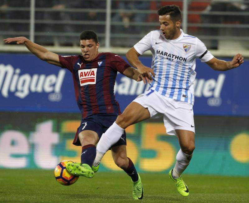 El Eibar-Málaga, en fotos