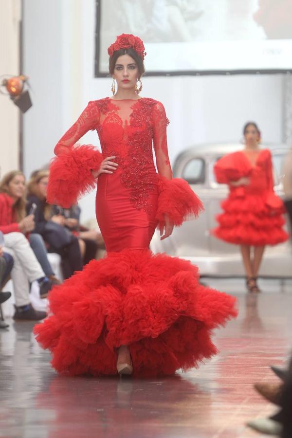 Las mejores fotos del certamen de jóvenes diseñadores de moda flamenca de FIMAF (I)