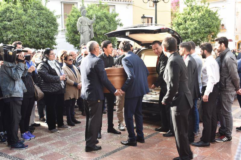 Fotos del funeral por Pablo Ráez en Marbella