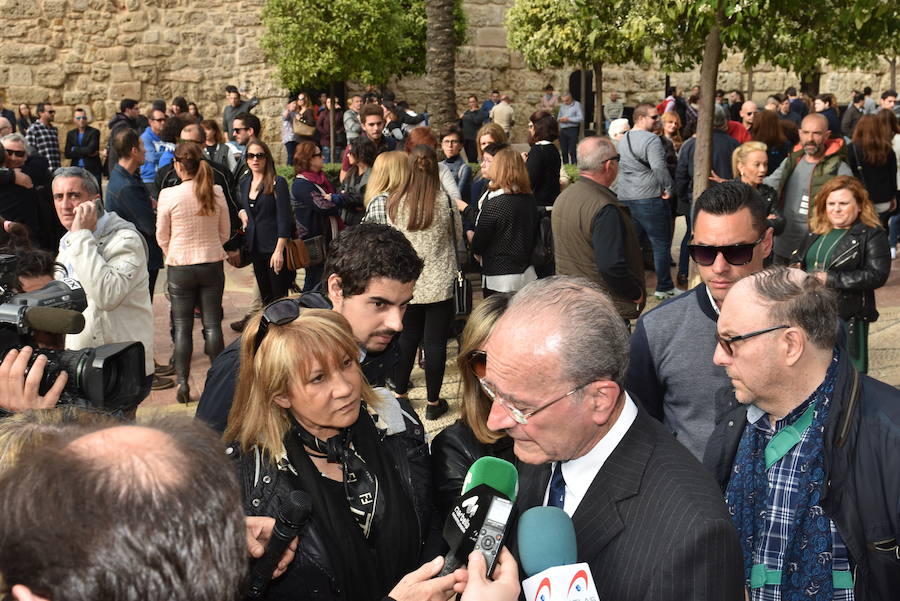 Fotos del funeral por Pablo Ráez en Marbella