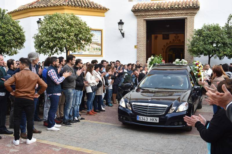 Fotos del funeral por Pablo Ráez en Marbella