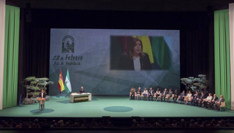 Fotos de la entrega de las Medallas de Andalucía 2017