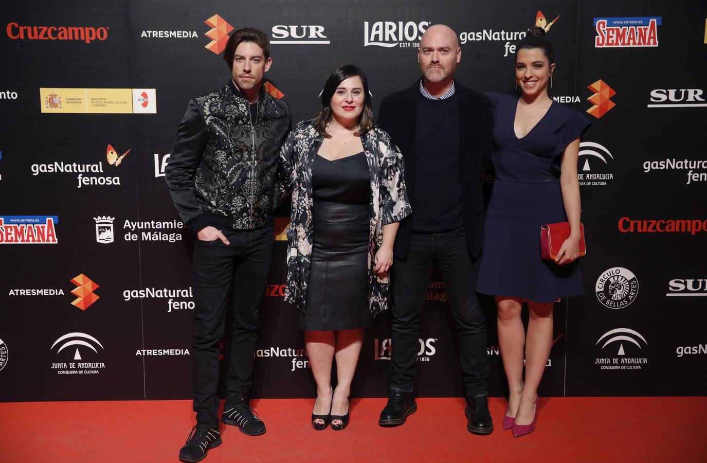 Alfombra roja del Festival de Málaga en Madrid