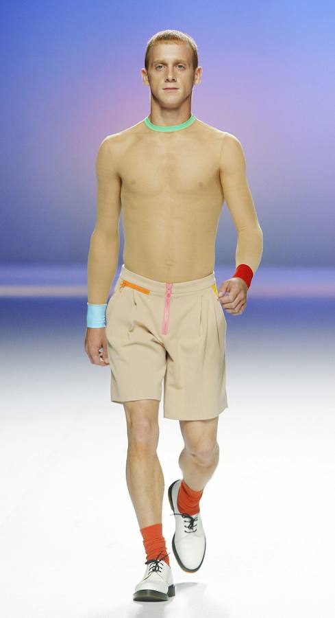 En 2011 David Delfín vistió así a sus modelos. 