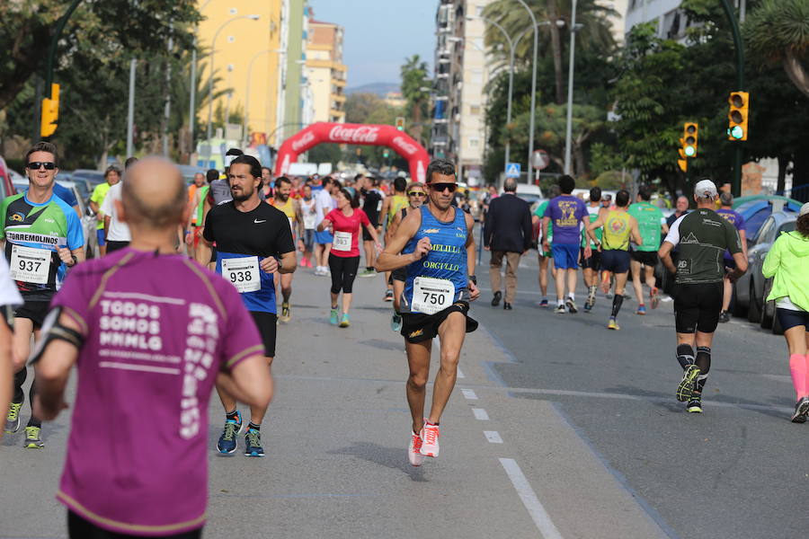 El Minimaratón de la Peña el Bastón, en imágenes
