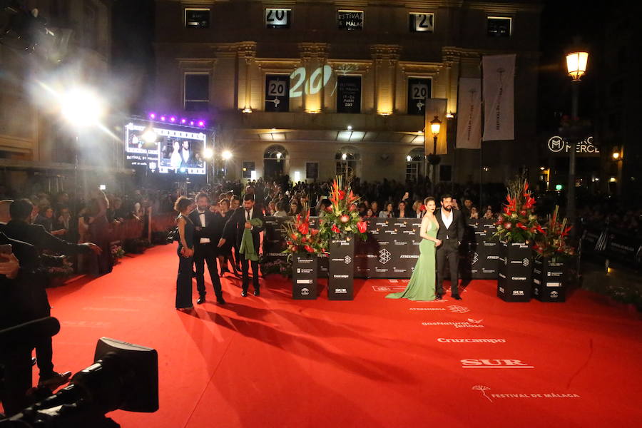 La alfombra roja de la inauguración del Festival de Cine, en imágenes