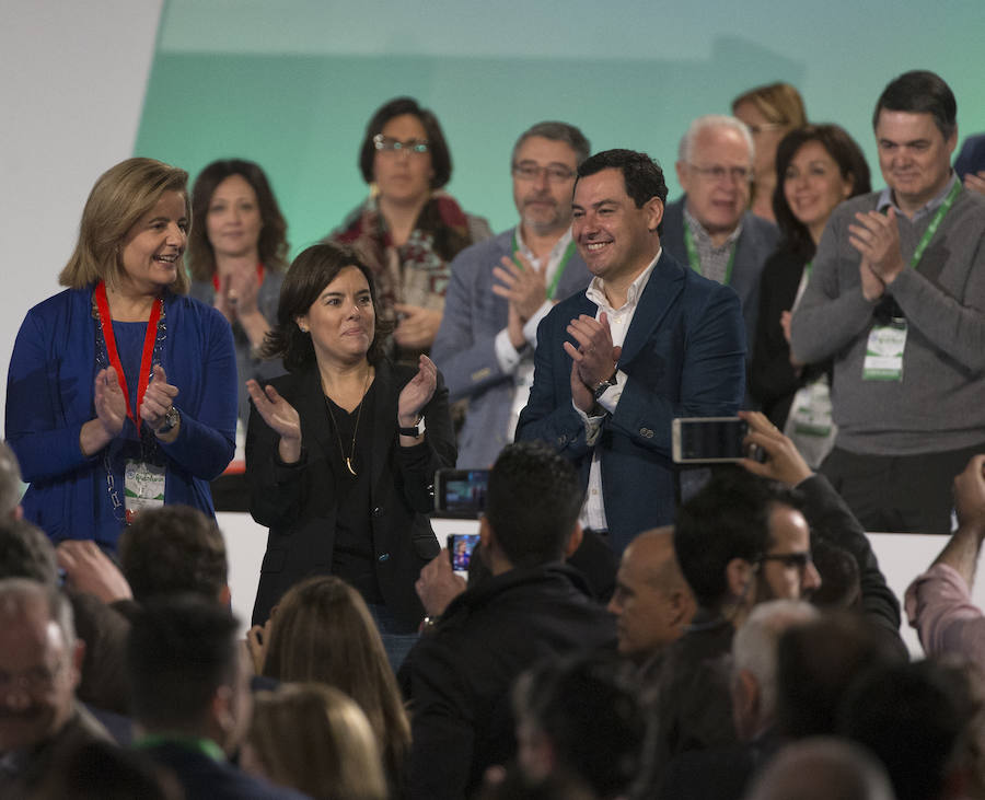 Soraya Sáenz de Santamaría en la segunda jornada del 15 congreso del PP andaluz