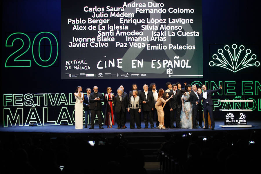 La gala inaugural del Festival de Málaga, en imágenes