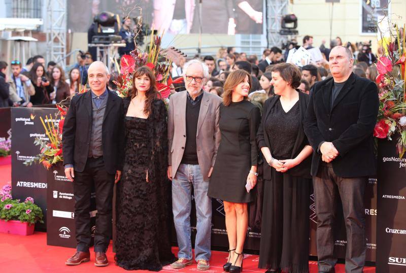 La alfombra roja de la gala de clausura del Festival de Cine