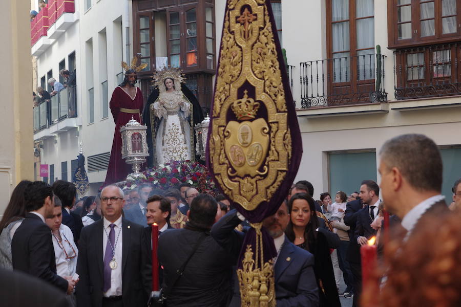 Los traslados del Sábado de Pasión en Málaga, en imágenes