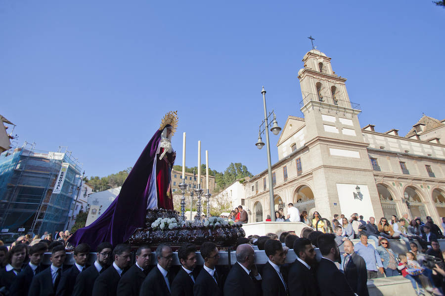 Los traslados del Sábado de Pasión en Málaga, en imágenes