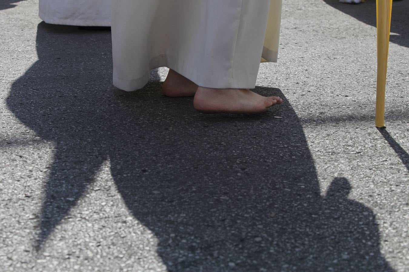 Pollinica sale en procesión por las calles de Málaga 2017