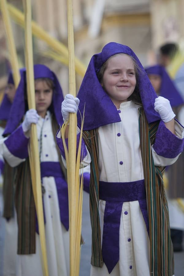 Pollinica sale en procesión por las calles de Málaga 2017