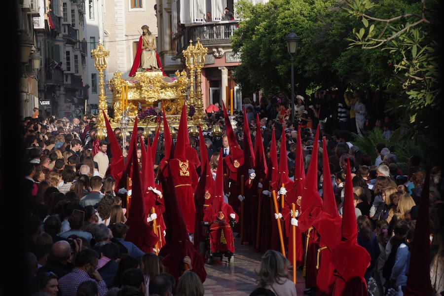 Estudiantes procesiona por Málaga