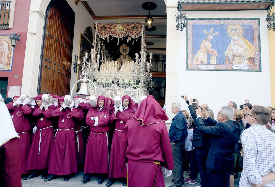 Gitanos, en la Semana Santa de Málaga de 2017