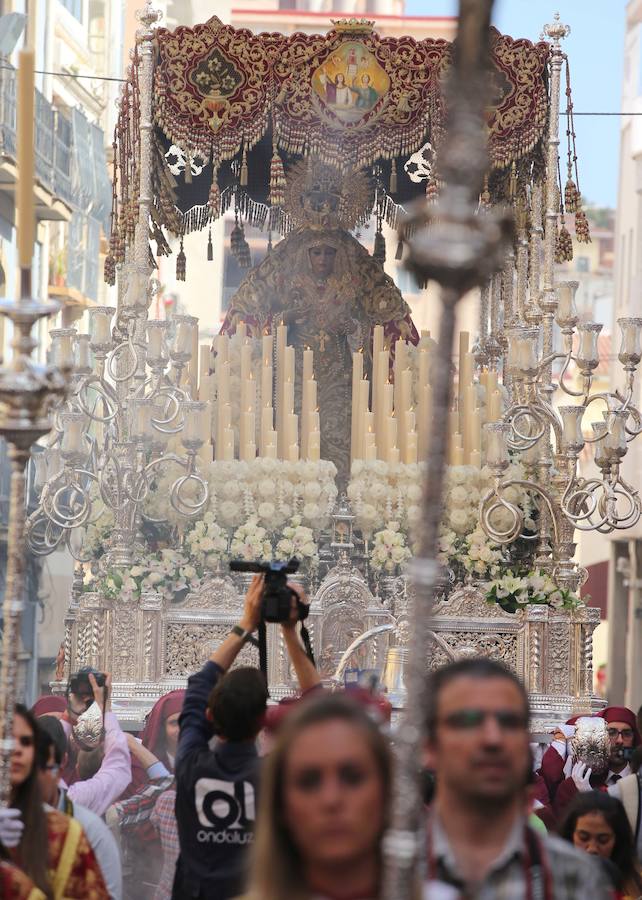 Gitanos, en la Semana Santa de Málaga de 2017