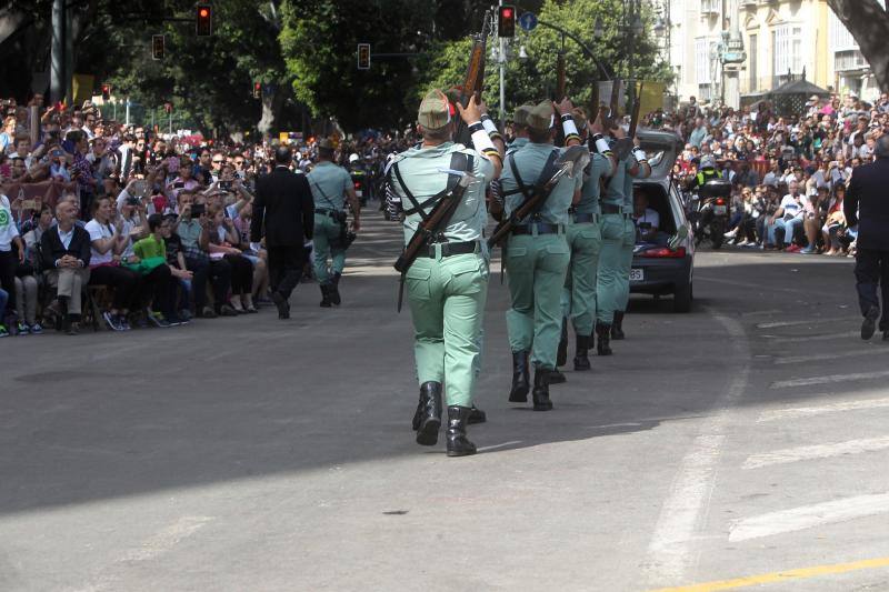 Fotos del desembarco de la Legión en Málaga el Jueves Santo