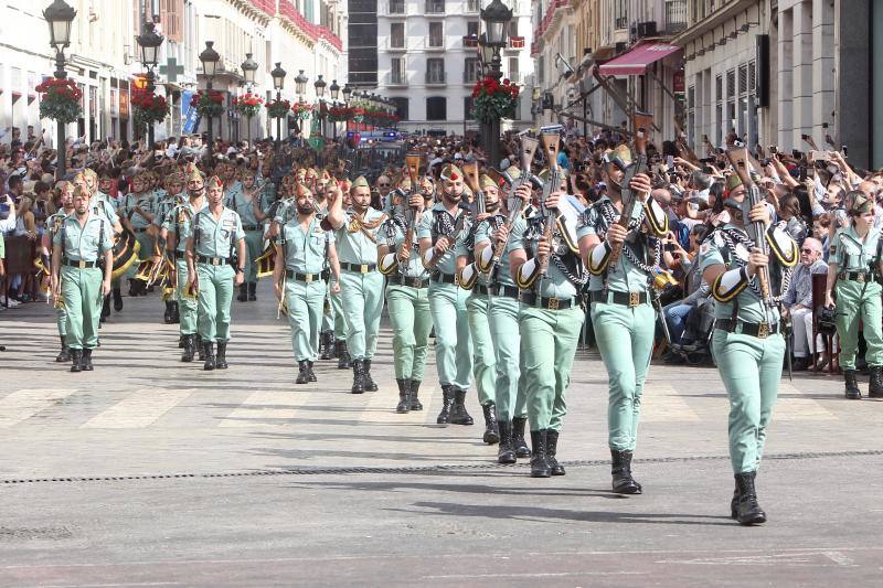 Fotos del desembarco de la Legión en Málaga el Jueves Santo