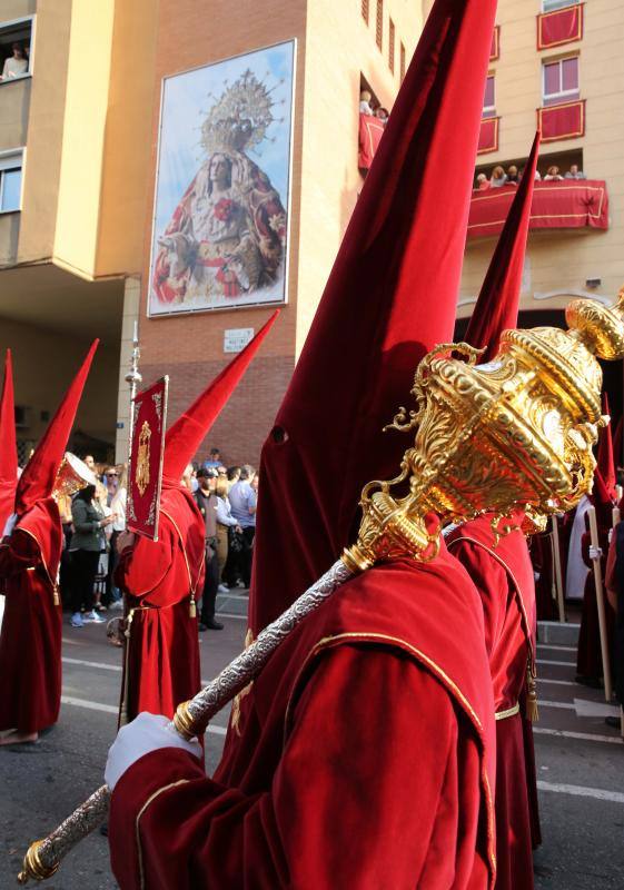 Fotos del desfile procesional de Zamarrilla en el Jueves Santo de Málaga 2017