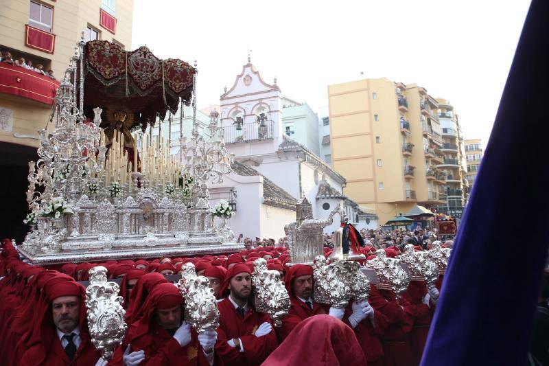 Fotos del desfile procesional de Zamarrilla en el Jueves Santo de Málaga 2017