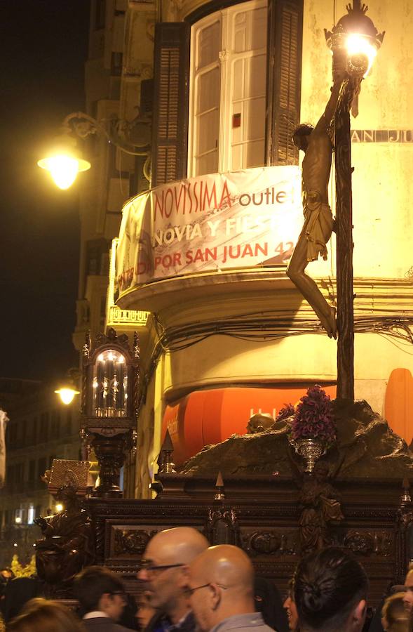 Fotos procesión Vera Cruz Jueves Santo Semana Santa de Málaga 2017