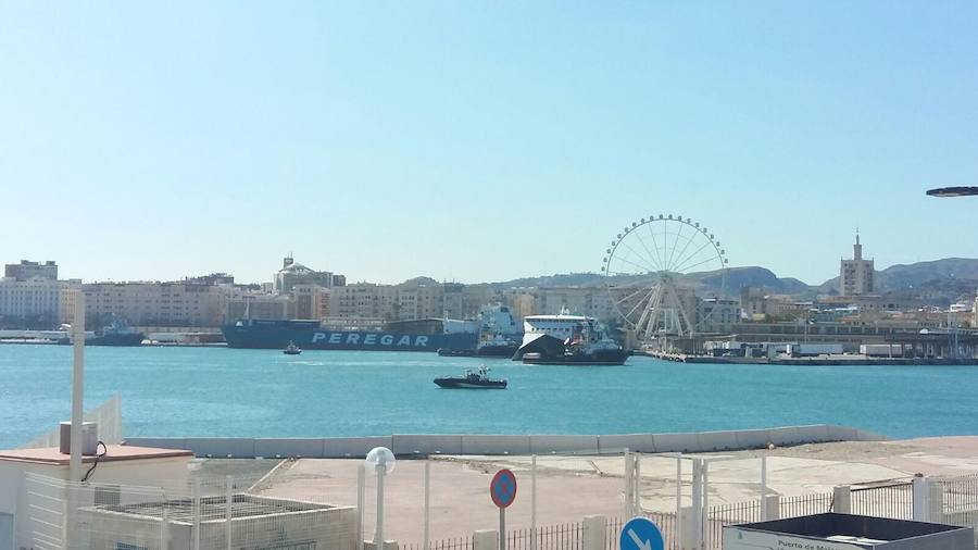 Así ha quedado el &#039;melillero&#039; de Balearia