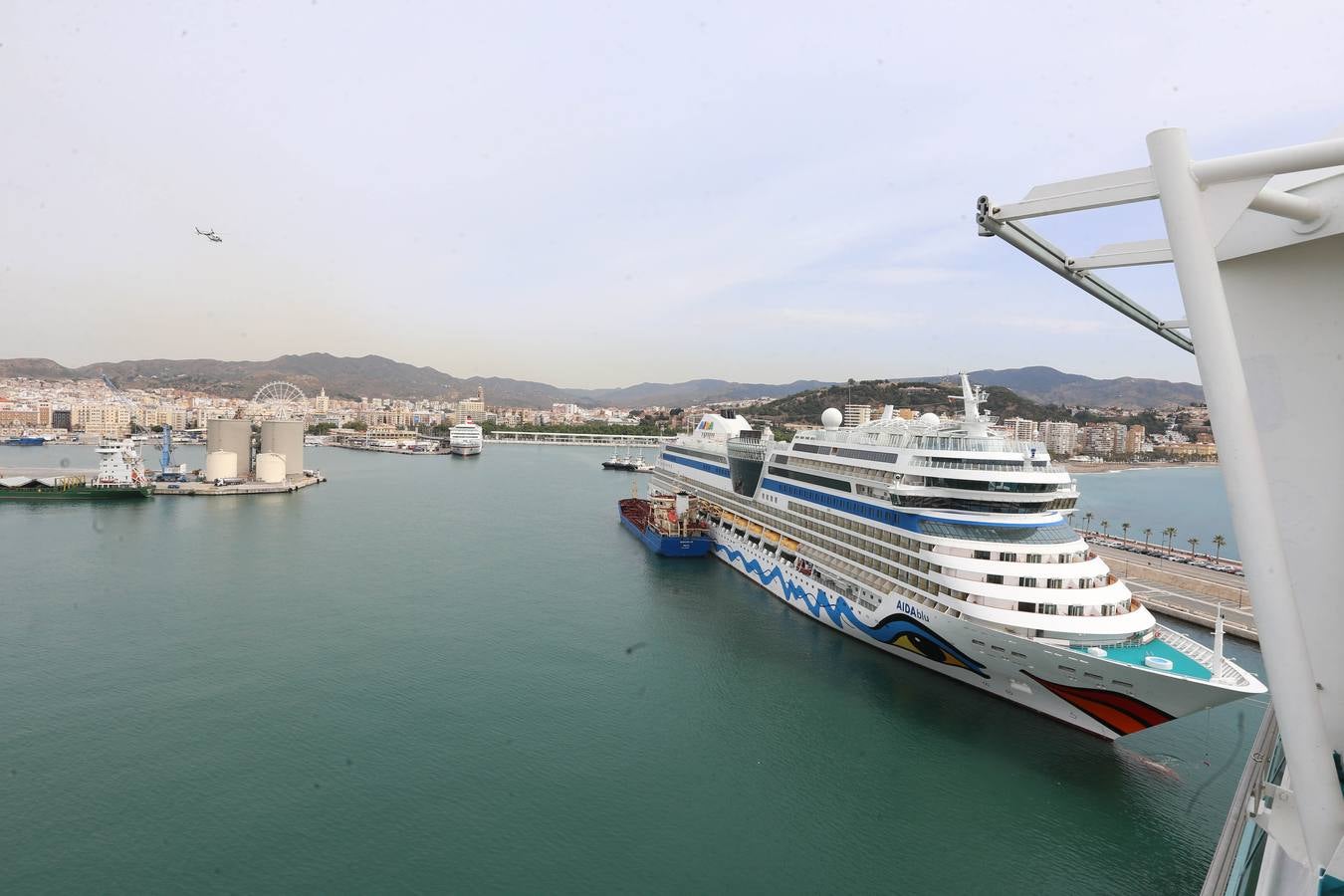 Las mejores imágenes del crucero &#039;Freedom of the seas&#039;, atracado en Málaga