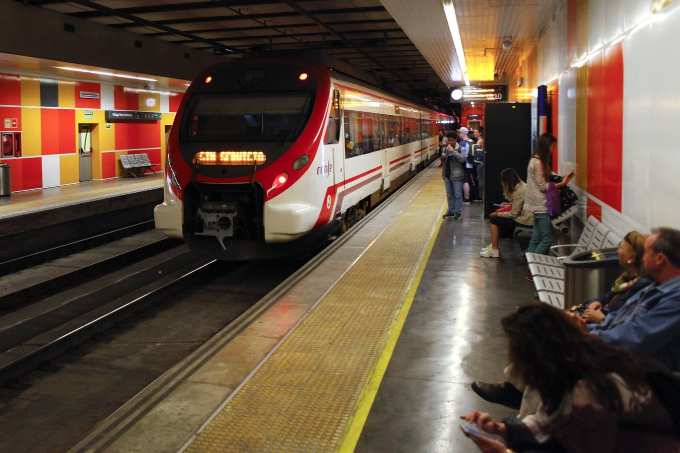 Retrasos en el Cercanías de Fuengirola