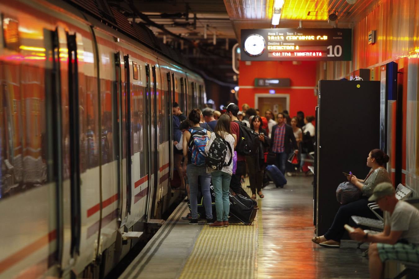 Retrasos en el Cercanías de Fuengirola