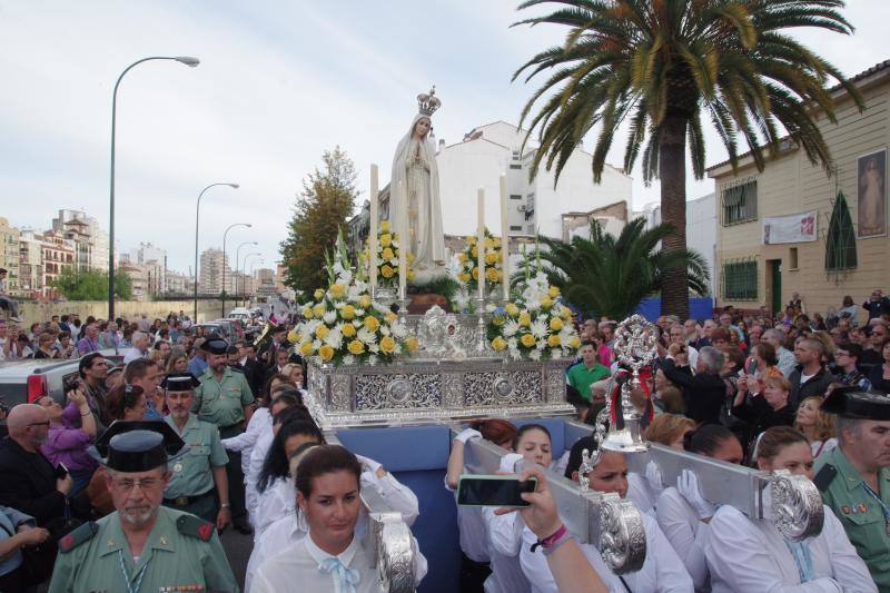 Fotos de las procesiiones de la Divina Pastora y la Virgen de Fátima