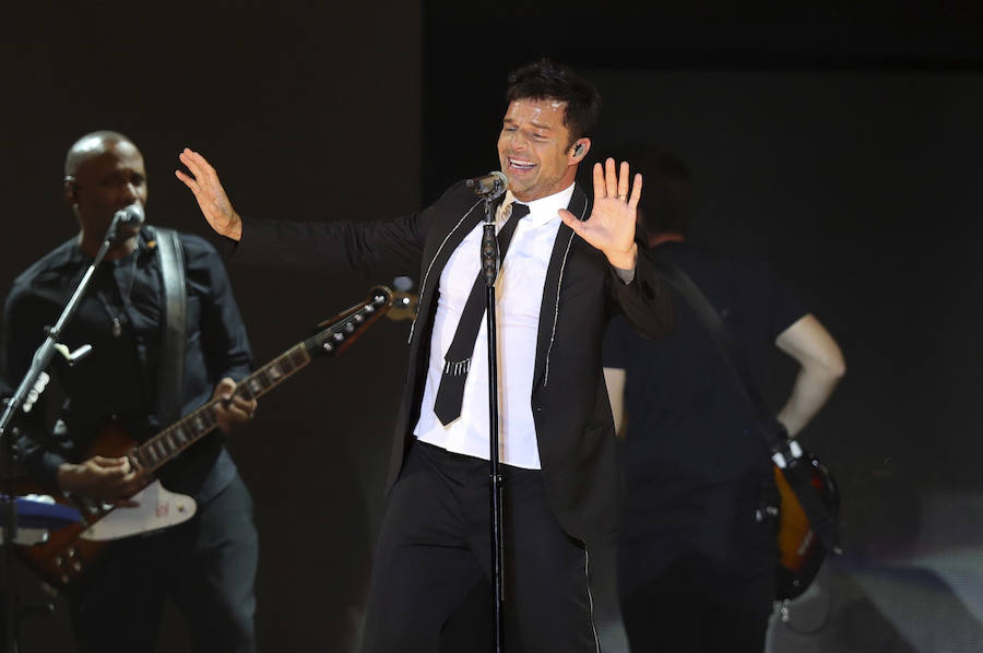 El concierto de Ricky Martin, en imágenes