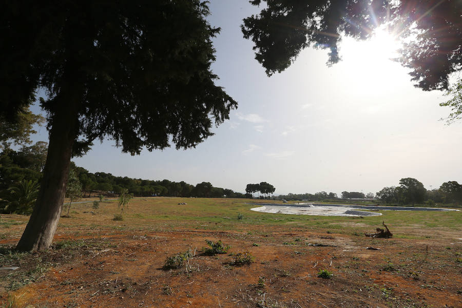 Así está el Campamento Benítez