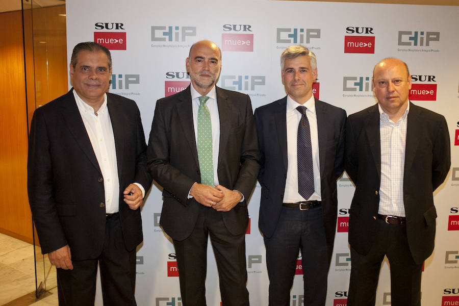 Ángel Escalera, José Ignacio Huete, Antonio Roldán y Carlos Guirado.. 