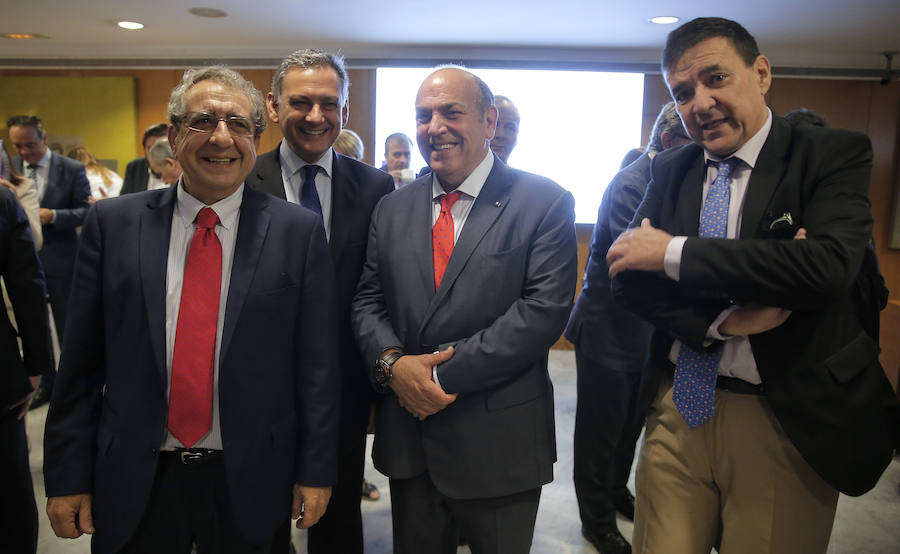 José Ángel Narváez, José Luis Romero y Federico Beltrán.. 