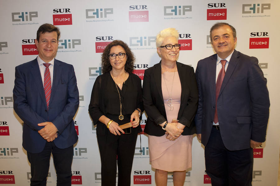 Justo Castaño, Isabel Baena, Josefa Ruiz y Francisco Vargas.. 