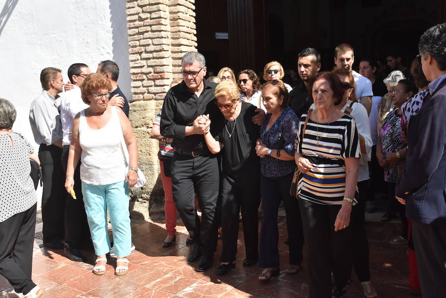 El funeral de David Delfín en Marbella, en imágenes