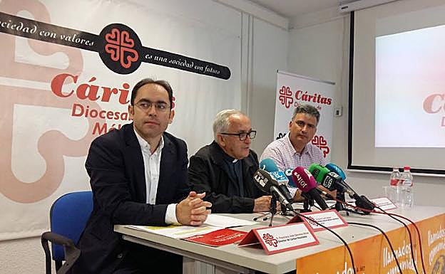 Presentación de la memoria anual de Cáritas de 2016.