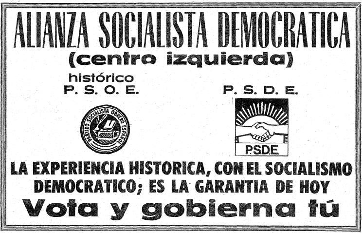 Anuncios electorales de la campaña del 15-J en Málaga