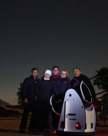 Imagen secundaria 2 - Contemplando la luna en Astrolab. Cima del Calamorro en Benalmádena. Bosque de las Estrellas